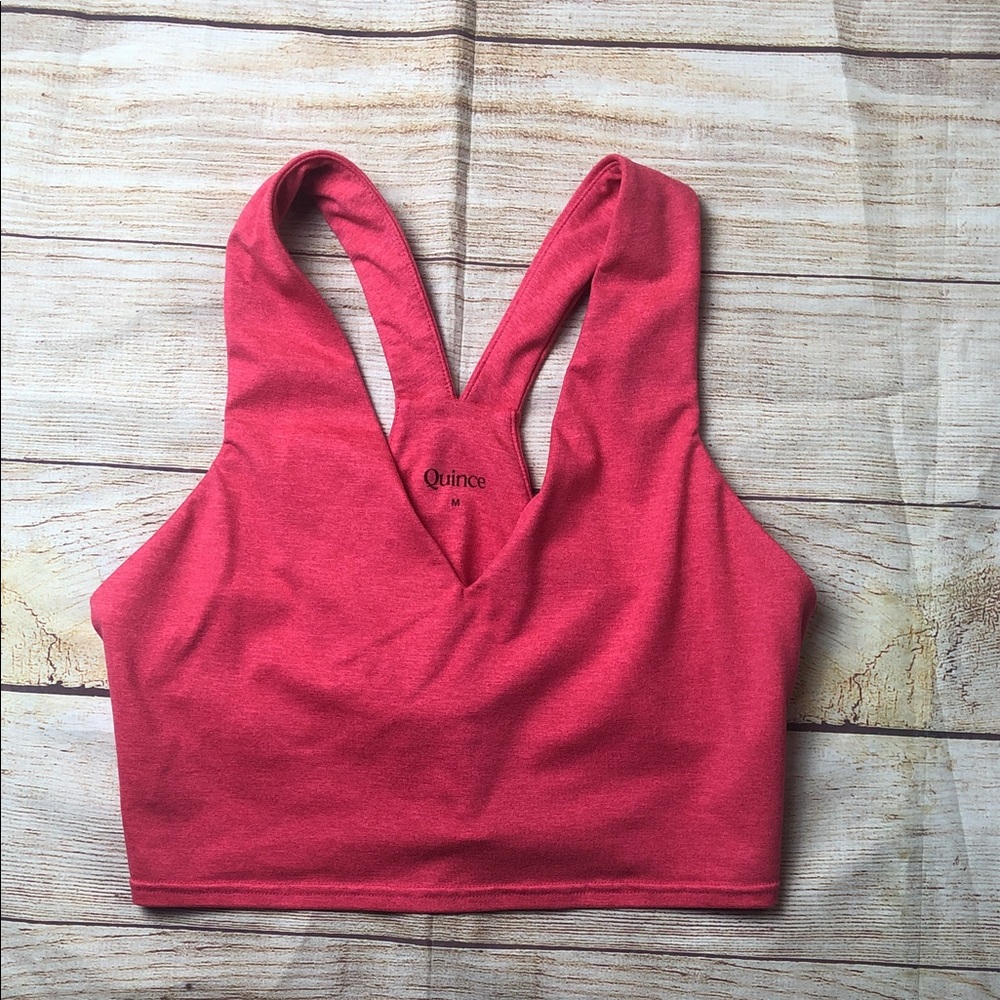 Quince Vibrant Pink Sports‎ Bra